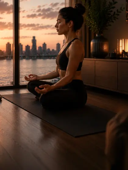Dopřejte si zklidňující večerní rituál: čtení, relaxační hudbu nebo meditaci.